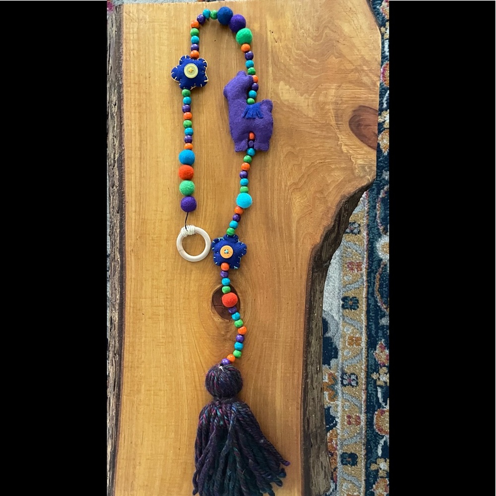 Handmade Boho Vibes Window Or Wall Decorative Vertical Hanging Garland